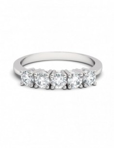 ANILLO ORO DIAMANTE 0,55 CTS