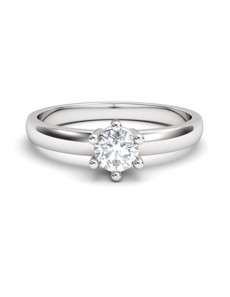 ANILLO ORO DIAMANTE 0,25 CT