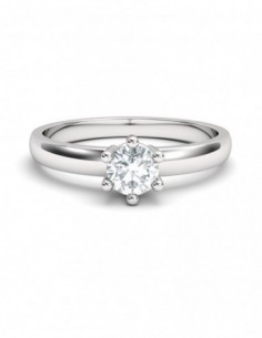 ANILLO ORO DIAMANTE 0,35 CT