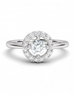 ANILLO ORO DIAMANTE 0.30 CT