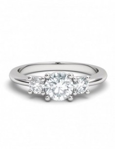 ANILLO ORO DIAMANTE 0,72 CT