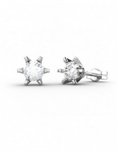 PENDIENTES ORO DIAMANTE 0,50 CT