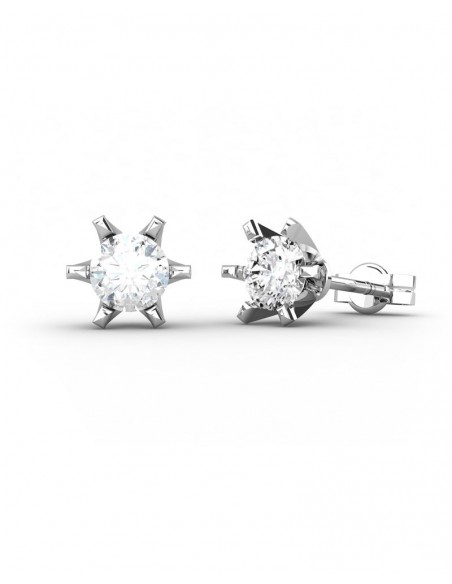 PENDIENTES ORO DIAMANTE 0,50 CT