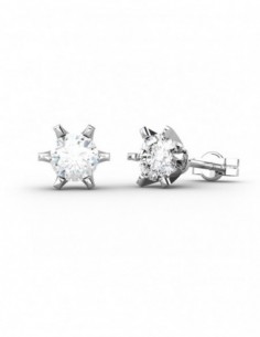 PENDIENTES ORO DIAMANTE 0,70 CT