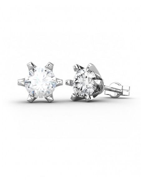 PENDIENTES ORO DIAMANTE 1,00 CT