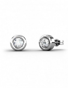 PENDIENTES ORO DIAMANTE 0,40 CT