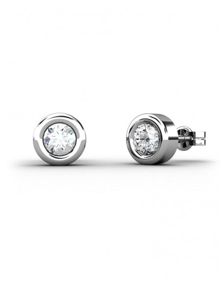 PENDIENTES ORO DIAMANTE 0,40 CT