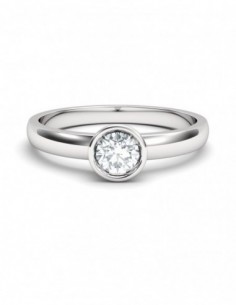 ANILLO ORO DIAMANTE 0,25 CT