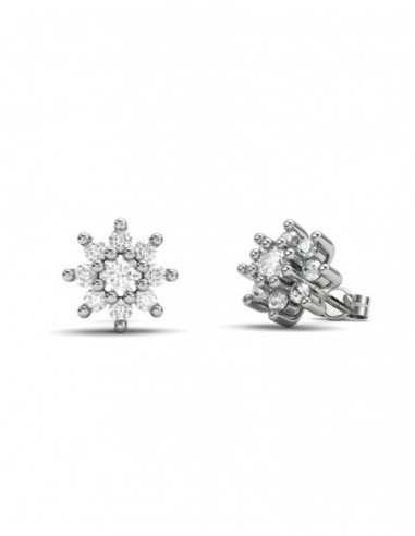 PENDIENTES ORO DIAMANTE 0,62CT