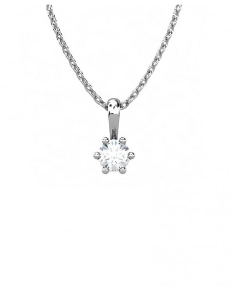 COLGANTE ORO DIAMANTE 0,35 CT