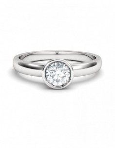 ANILLO ORO DIAMANTE 0,35 CT