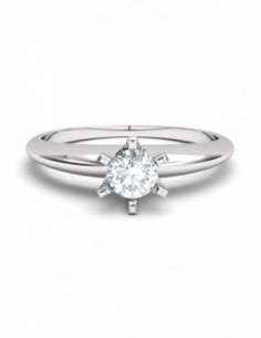 ANILLO ORO DIAMANTE 0,25 CT