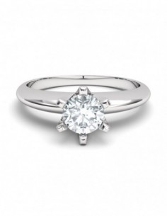 ANILLO ORO DIAMANTE 0,35 CT